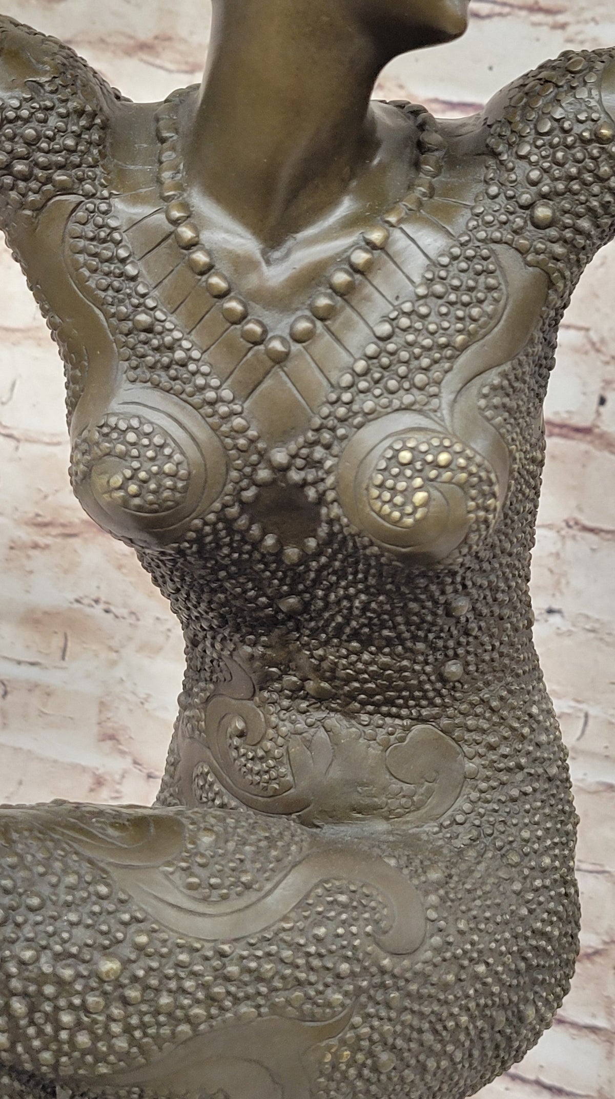 Chiparus Art Deco Starfish Dancer Girl on Marble Base
