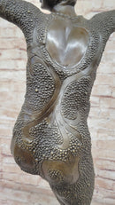 Chiparus Art Deco Starfish Dancer Girl on Marble Base