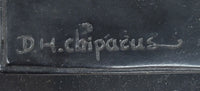 Chiparus Dancer in Long Skirt - Gold Patina Bronze