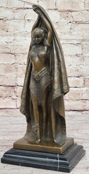 Art Deco Russian Dancer Bronze Demetre Chiparus Sculpture 14" x 6"