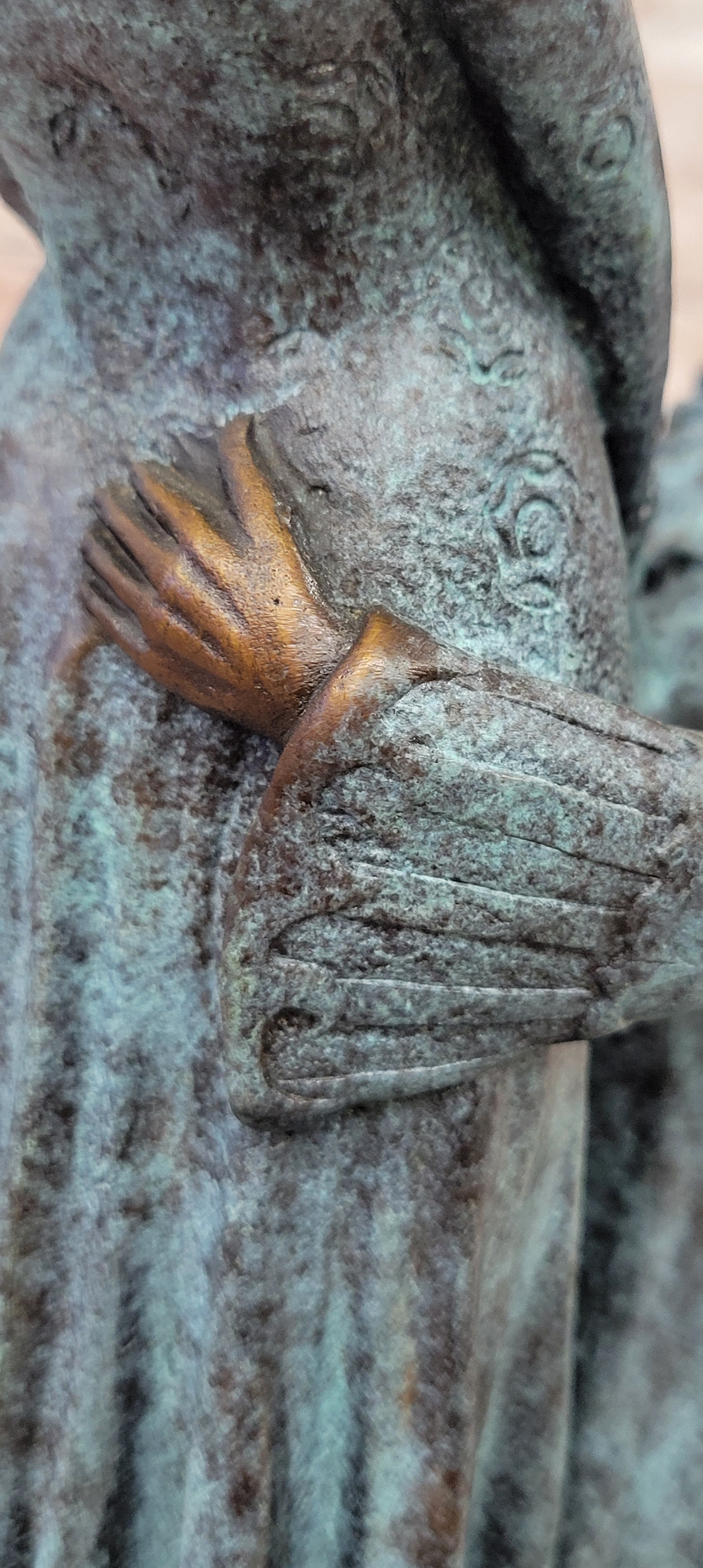 APOLOGY, AFTER CHIPARUS GENUINE BRONZE SCULPTURE STATUE, SIGNED SPECIAL PATINA CLASSIC ARTWORK