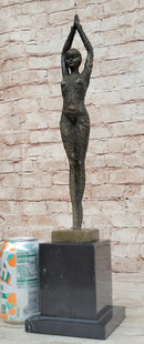 Signed Bronze Art Nouveau Deco Chiparus Sculpture