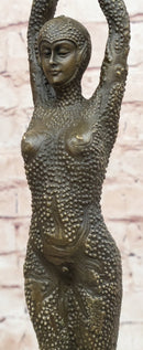 Signed Bronze Art Nouveau Deco Chiparus Sculpture