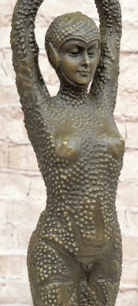Signed Bronze Art Nouveau Deco Chiparus Sculpture