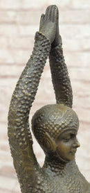 Signed Bronze Art Nouveau Deco Chiparus Sculpture