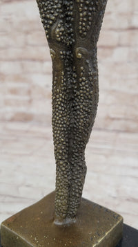 Signed Bronze Art Nouveau Deco Chiparus Sculpture