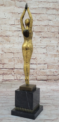 Art Deco Bronze Chiparus Starfish Dancer 19" x 5"