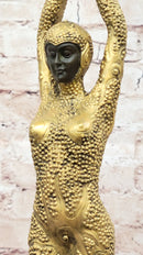 Art Deco Bronze Chiparus Starfish Dancer 19" x 5"