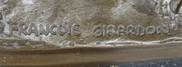 Louis XIV on Horseback - Bronze Sculpture on Marble Base