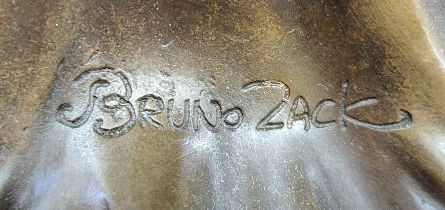 Ballet Dancer Bronze Statue Female Sculpture Home Decor by Bruno Zach