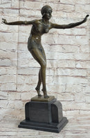 Phoenician Dancer Art Deco Bronze Sculpture by D.H. Chiparus 19" x 14"