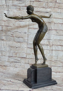 Phoenician Dancer Art Deco Bronze Sculpture by D.H. Chiparus 19" x 14"