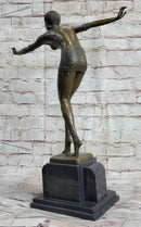 Phoenician Dancer Art Deco Bronze Sculpture by D.H. Chiparus 19" x 14"