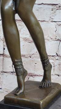Phoenician Dancer Art Deco Bronze Sculpture by D.H. Chiparus 19" x 14"
