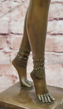 Chiparus Step Foot Dancer Bronze Sculpture Embodies the Grace of the Art Deco Era