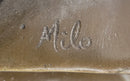 Signed Original Milo Mother and Daughter Praying Genuine Bronze Sculpture Statue