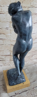 EVE by Auguste Rodin (1880) Bronze Sculpture Green Patina