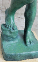 ADAM by Auguste Rodin - Bronze Sculpture with Green Patina