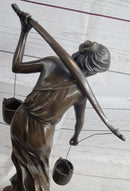 Water Bearer (1910) after Karl P. Kowalczewski Bronze on Marble