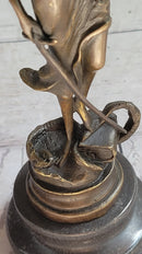 Bronze Blind Lady of Justice Scales Law Lawyer Office