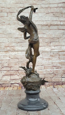 Z. Madrassi “Venus Emerging from a Conch Shell” Bronze Sculpture