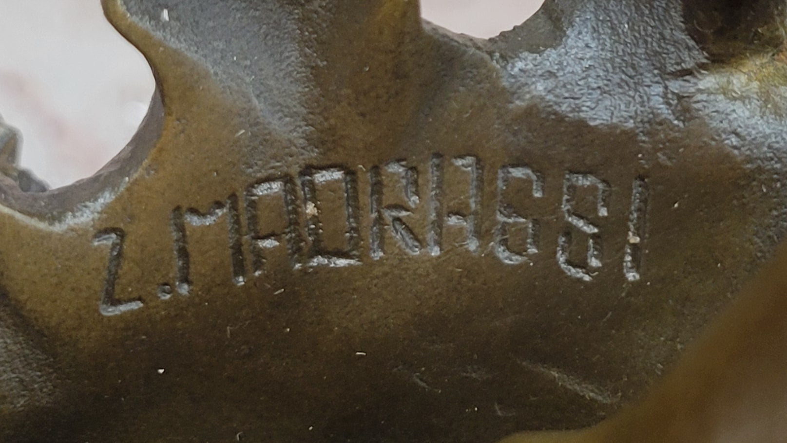 Z. Madrassi “Venus Emerging from a Conch Shell” Bronze Sculpture