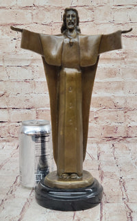 Jesus Christ The Redeemer Rio De Janeiro 12" x 8" Sculpture