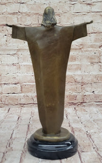 Jesus Christ The Redeemer Rio De Janeiro 12" x 8" Sculpture