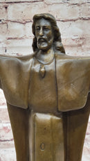 Jesus Christ The Redeemer Rio De Janeiro 12" x 8" Sculpture