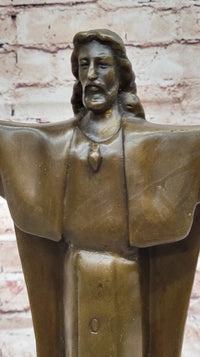 Jesus Christ The Redeemer Rio De Janeiro 12" x 8" Sculpture