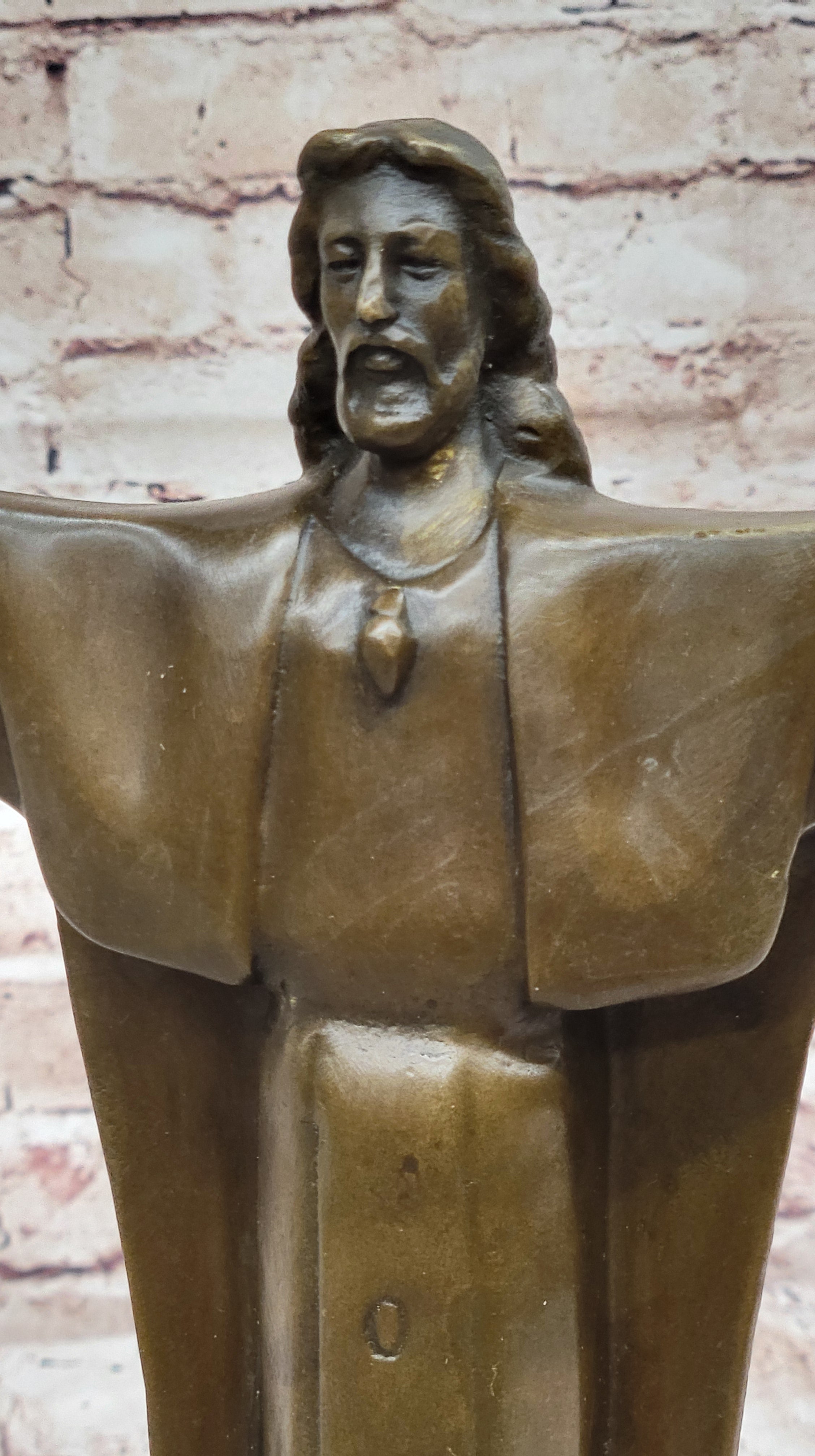Jesus Christ The Redeemer Rio De Janeiro 12" x 8" Sculpture