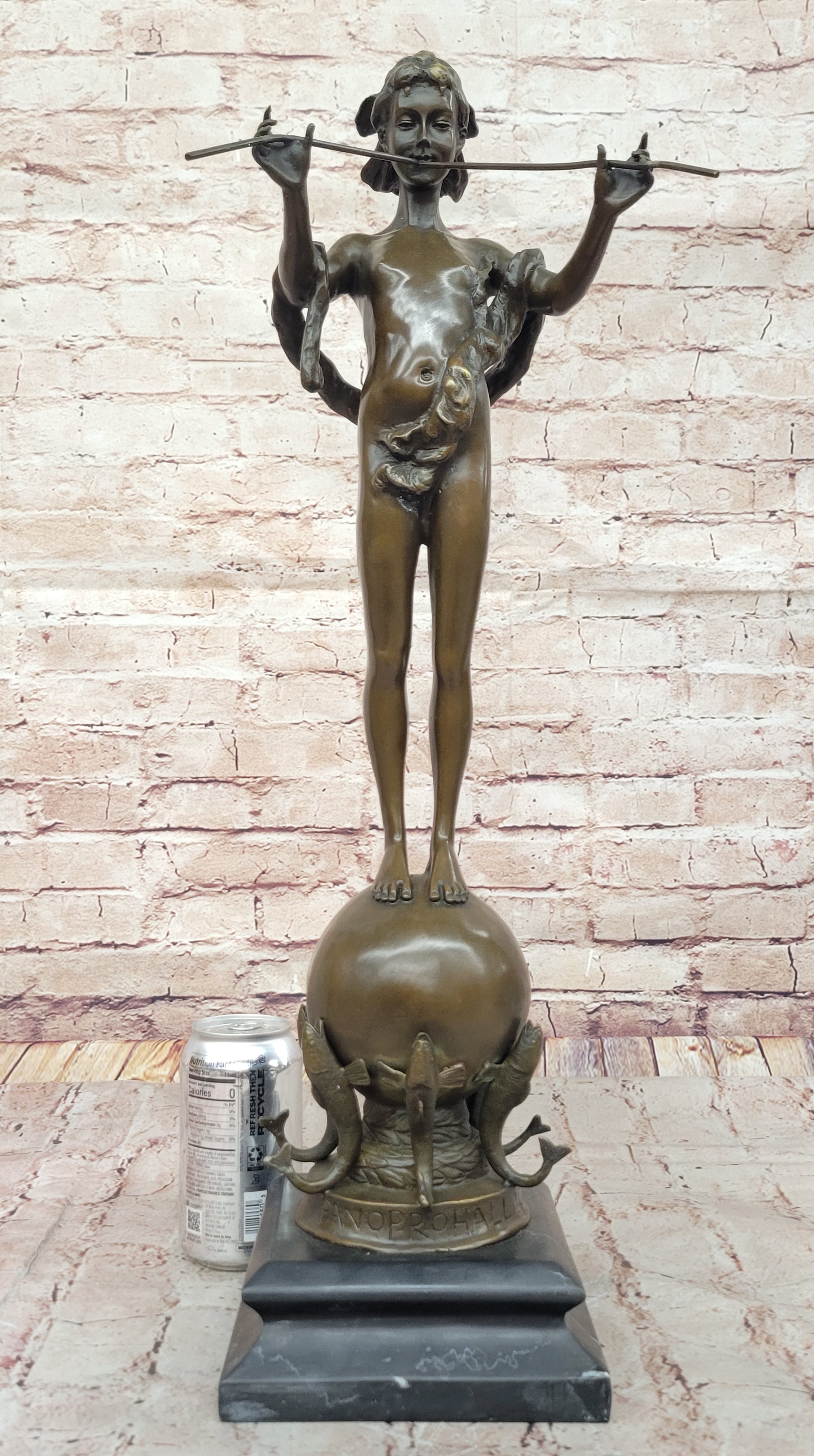 Pan of Rohallion by Frederick W. MacMonnies – Bronze Sculpture