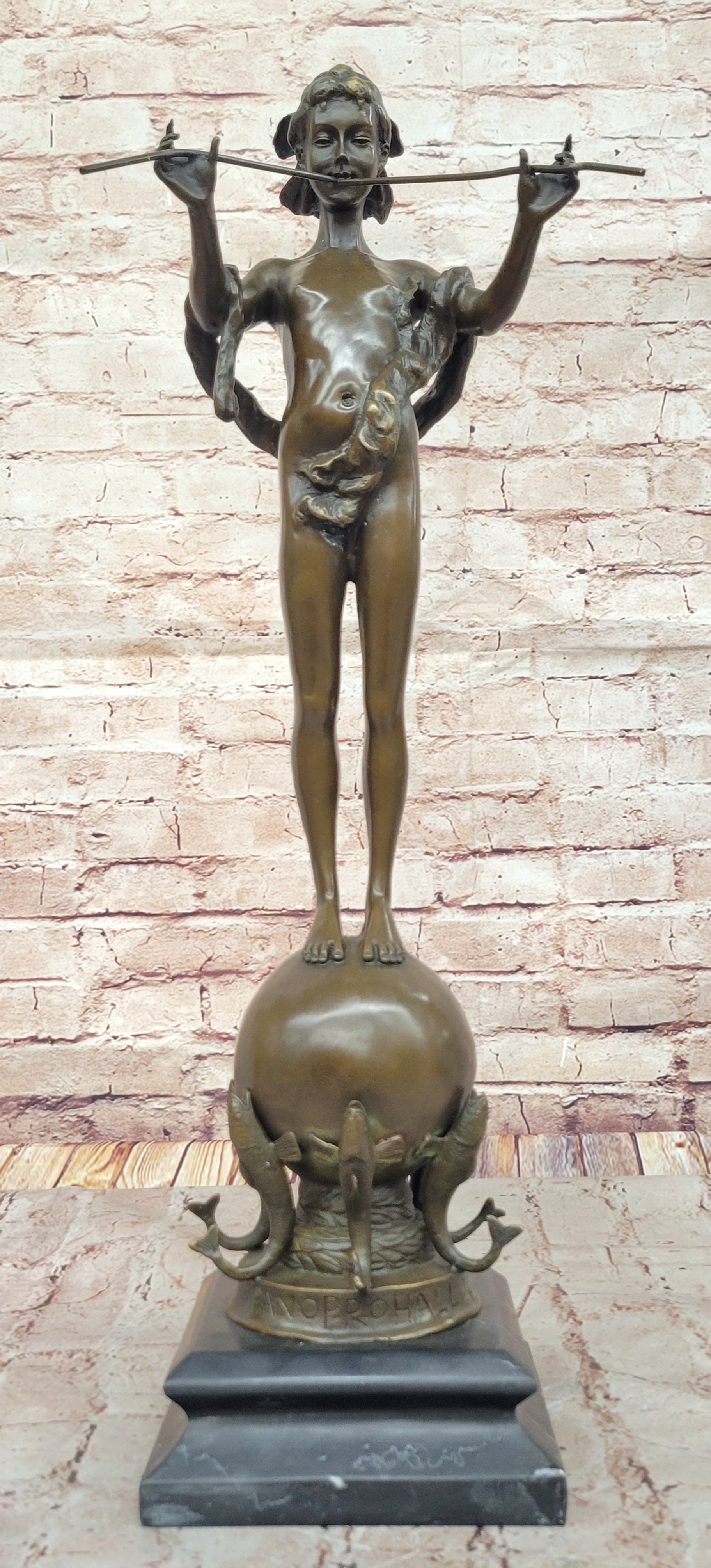 Pan of Rohallion by Frederick W. MacMonnies – Bronze Sculpture