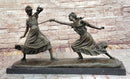 Femmes Fatales Bronze After Edouard Drouot Fencing Foil