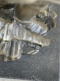 Classic Cowboy by Milo Bronze Sculpture Marble Base