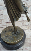 Dancing Woman Bronze Sculpture 16" x 12"