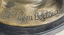 Nude Nymph Girl Female Figure Bronze Sculpture Statue Reproudction Leon Bertaux