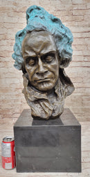 72 LBS Ludwig van Beethoven Solid Bronze Sculpture