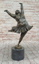 Ballerina Ballet Dancer Arabesque Pirouette Bronze Sculpture
