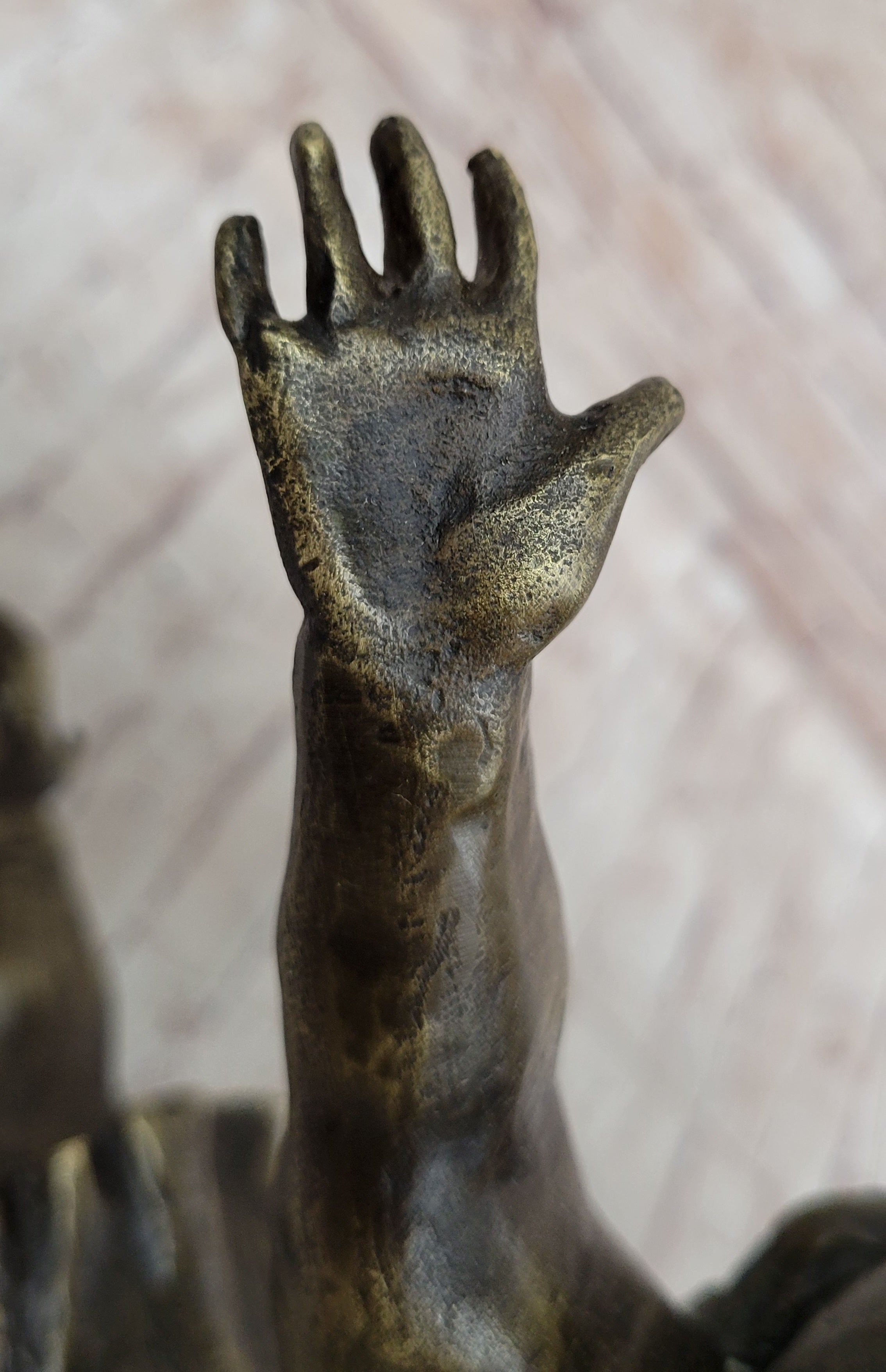 Ballerina Ballet Dancer Arabesque Pirouette Bronze Sculpture