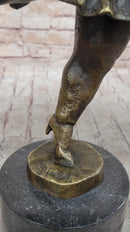 Ballerina Ballet Dancer Arabesque Pirouette Bronze Sculpture