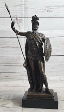 Spartan King Leonidas 300 Hoplite Warrior Bronze Sculpture