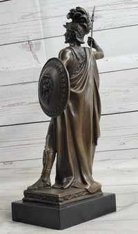 Spartan King Leonidas 300 Hoplite Warrior Bronze Sculpture