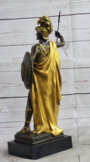 King Leonidas Greek Hoplite Warrior Bronze 14" x 6"