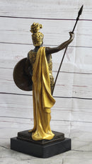 King Leonidas Greek Hoplite Warrior Bronze 14" x 6"