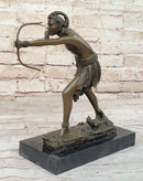 Mayan Aztec Inca Mesoamerican Archer Warrior Bronze