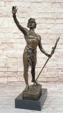 Tarzan King of the Jungle - Bronze Sculpture by L. Domenech