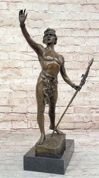 Tarzan King of the Jungle - Bronze Sculpture by L. Domenech