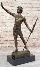 Tarzan King of the Jungle - Bronze Sculpture by L. Domenech