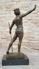 Tarzan King of the Jungle - Bronze Sculpture by L. Domenech